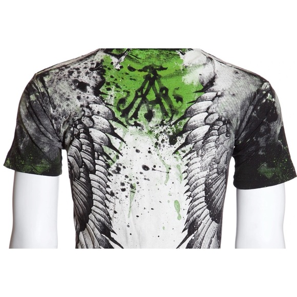 Archaic By Affliction Men's T-Shirt CADAVEROUS - Picture 7 of 8